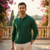 Aurelian Textured Knit Cotton Polo – Premium Old Money Collection