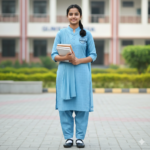 Girls’ Salwar Kameez School Set