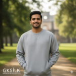 Premium Men’s Pure Cotton Soft Sweatshirt – Breathable Everyday Essentials