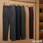 The Heritage Pleated Trouser High-Waisted Structured Dress Pant